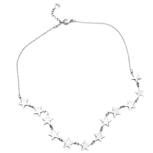 Collana girocollo donna Essential in acciaio con Charms - STELLE -Beloved_gioielli