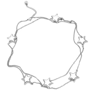 Collana lunga da donna con charms Bombati - STELLA -Beloved_gioielli