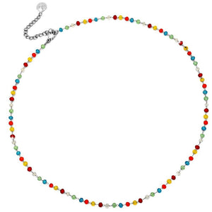 Collana SUMMER VIBES con cristalli Multi Color -Beloved_gioielli