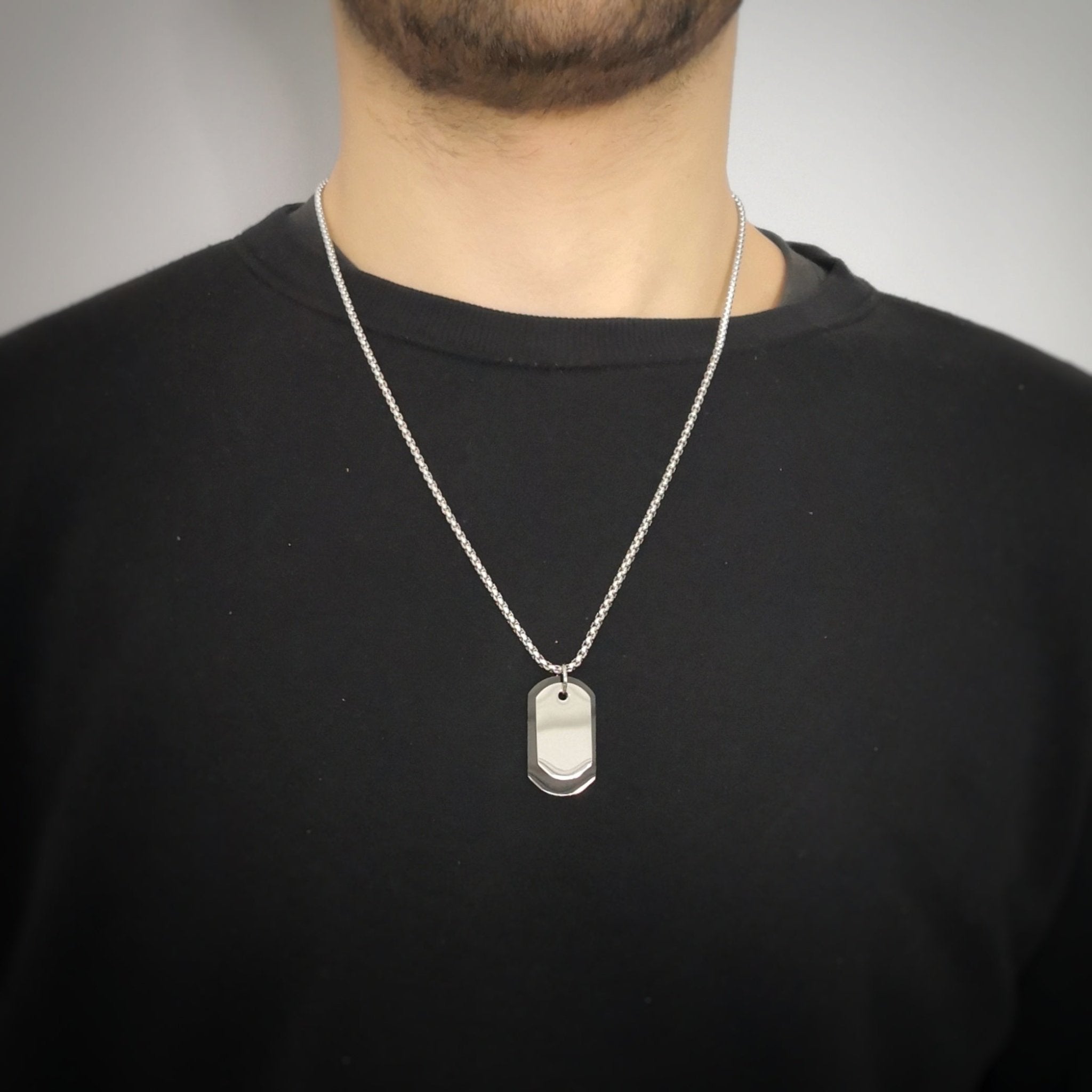 Collana Uomo DonDon - Ciondoli Multipli Con Sacchetto - Foto 11