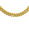 Girocollo stretto con maglia groumette maxi in acciaio Gold -Beloved_gioielli