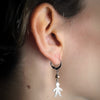 Mono orecchino Family in acciaio inossidabile - Silver Bimbo -Beloved_gioielli