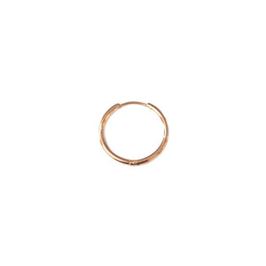 Orecchini componibili a Cerchio in acciaio colore Rose gold - Scegli i dettagli all'interno -Beloved_gioielli