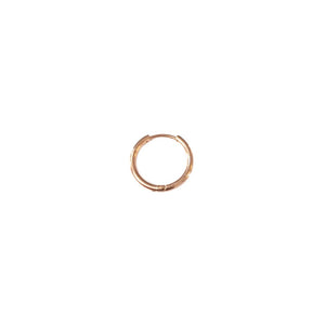 Orecchini componibili a Cerchio in acciaio colore Rose gold - Scegli i dettagli all'interno -Beloved_gioielli